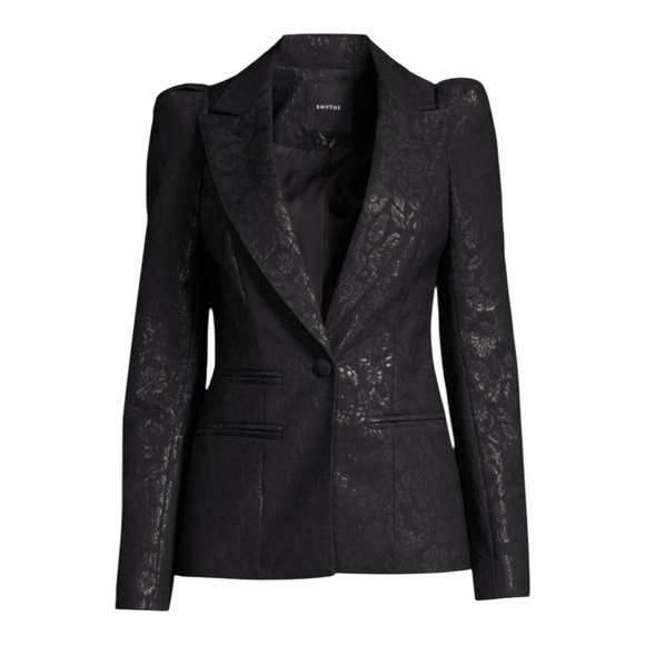 Smythe Jackets & Blazers - Smythe Jacquard Black Blazer